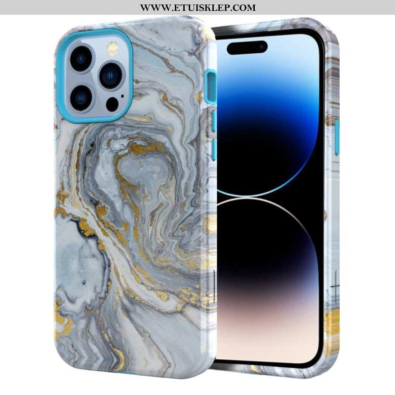 Etui do iPhone 14 Pro Luksusowy Marmur